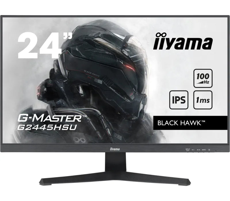 Monitor iiyama G-Master Black Hawk G2445HSU-B1 24" IPS LED 100Hz 1ms /HDMI DisplayPort/ FreeSync FlicerFree