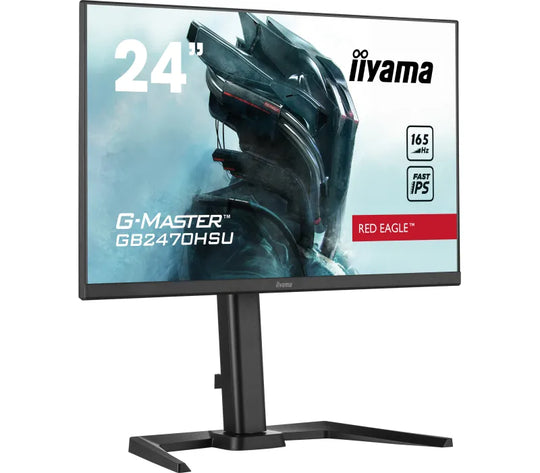 Monitor iiyama G-Master GB2470HSU-B5 Red Eagle 24" IPS LED 0,8ms 165Hz /HDMI DP/ FlicerFree, FreeSync