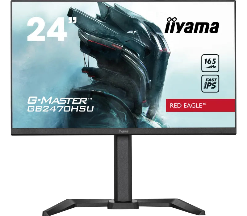 Monitor iiyama G-Master GB2470HSU-B5 Red Eagle 24" IPS LED 0,8ms 165Hz /HDMI DP/ FlicerFree, FreeSync