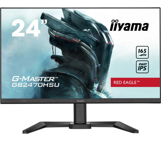 Monitor iiyama G-Master GB2470HSU-B5 Red Eagle 24" IPS LED 0,8ms 165Hz /HDMI DP/ FlicerFree, FreeSync