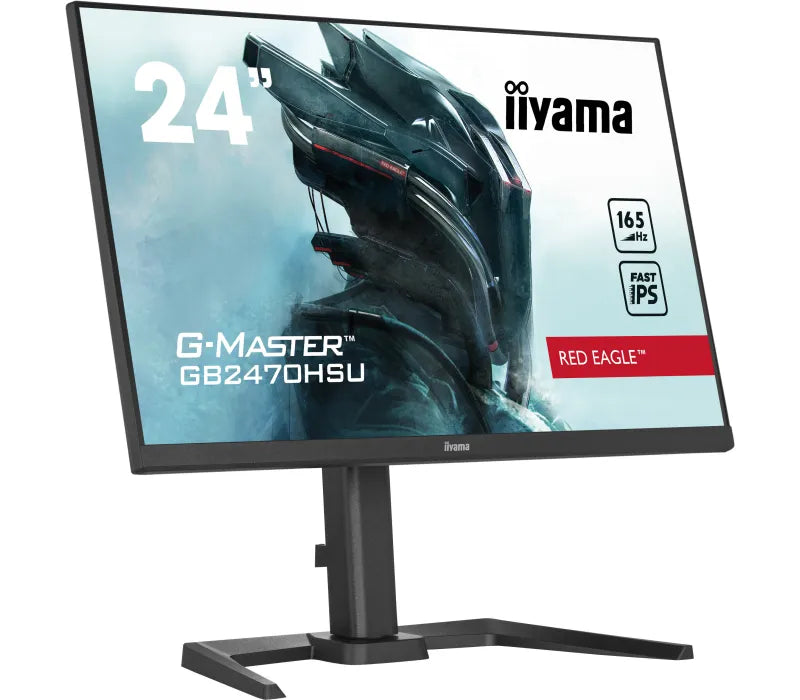 Monitor iiyama G-Master GB2470HSU-B5 Red Eagle 24" IPS LED 0,8ms 165Hz /HDMI DP/ FlicerFree, FreeSync