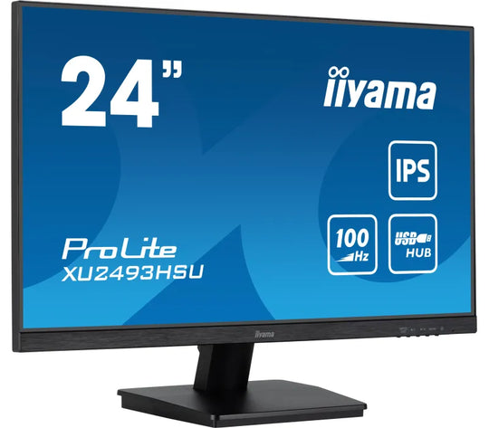 Monitor iiyama ProLite XU2493HSU-B6 24" IPS LED 100Hz 1ms /HDMI, DisplayPort, hub USB/ FreeSync, FlickerFree