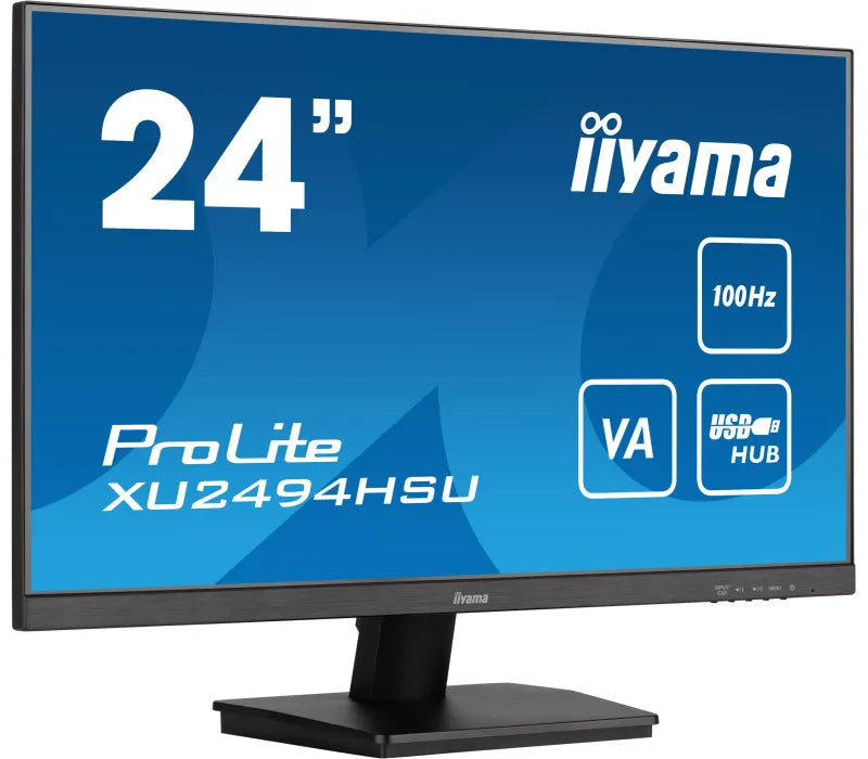 Monitor iiyama ProLite XU2494HSU-B6 24" VA LED 100Hz 1ms /HDMI, DisplayPort, hub USB/ FreeSync, FlickerFree, HAS