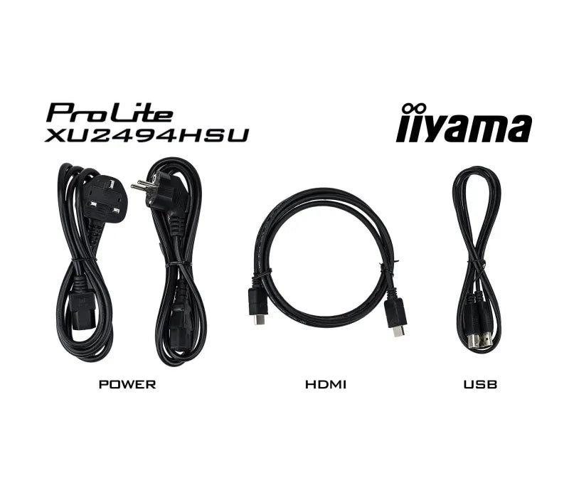 Monitor iiyama ProLite XU2494HSU-B6 24" VA LED 100Hz 1ms /HDMI, DisplayPort, hub USB/ FreeSync, FlickerFree, HAS